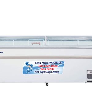 Tủ Đông Trưng Bày Alaska Inverter 765 Lít KC-550CI