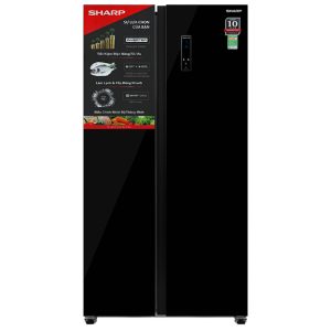 Tủ lạnh Sharp Inverter 442 lít SJ-SBX440VG-BK chính hãng