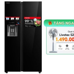 Tủ lạnh Toshiba Inverter 568 lít GR-RS755WIA-PGV(22)-XK